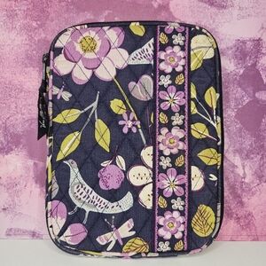 Vera Bradely Travel Tablet Kindle Case Bird Floral Print